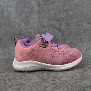 Coodo Shoes Toddler 7 Athletic Trainers Sneakers Pink Purple Easy On Active Kids